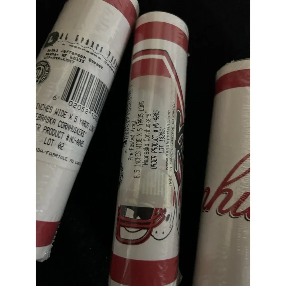 3 Nebraska Cornhuskers Wall Paper Border 6.5